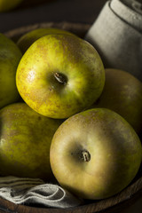 Raw Organic Heirloom Golden Russet Apples