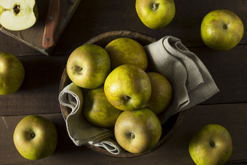 Raw Organic Heirloom Golden Russet Apples