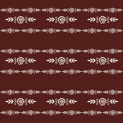 Mehendi pattern illustration