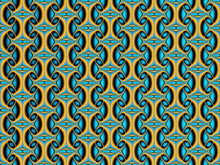 Abstract fractal background computer-generated image