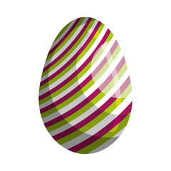 easter egg paint decoration vector illustration design