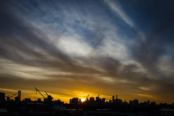 Brooklyn Navy Yard Sunset