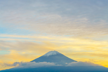 Mount Fuji sunset, Japan