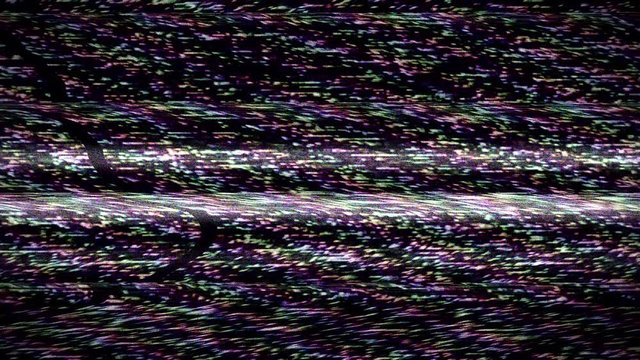 Bad reception video noise 4K