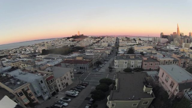 Time lapse of San Francisco Panorama
