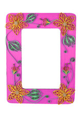 Photo frame made with quilling paper handmade crafted