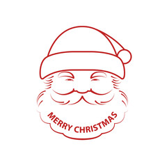 Santa Claus and Merry Christmas
