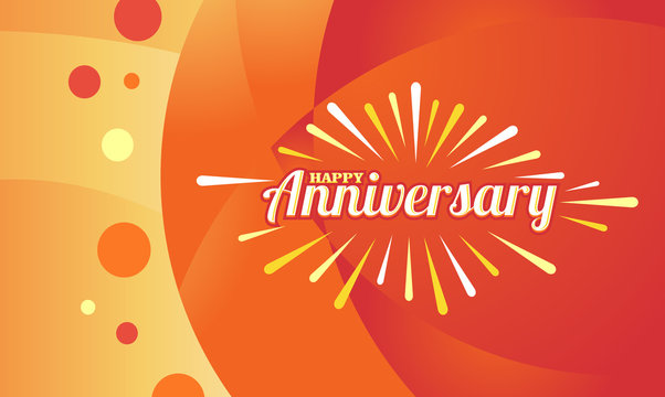 Anniversary Banner Vector Illustration