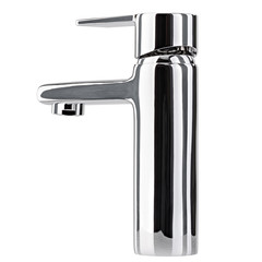 The water tap, faucet for the bathroom and kitchen mixer, isolat