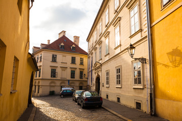 architecture of Zagreb. Croatia.