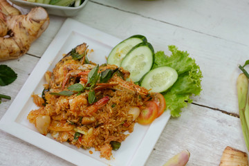 Seafood fried rice
