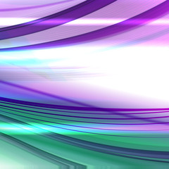 bright waved background with a deep contrast of light and shadow. Lilac and deep blue colors vector illustration
