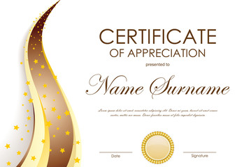 Certificate of appreciation template
