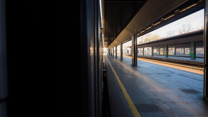 Train station in Milan - Italy