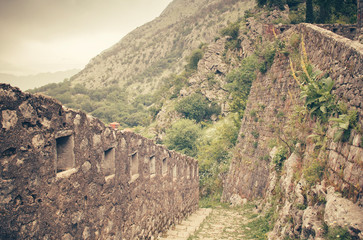 Boka Kotor bay (Boka Kotorska), Montenegro.