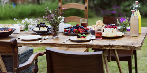 Obraz premium Table Food Lunch Variety Concept