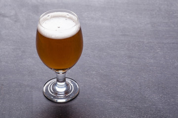 Beer on blackboard