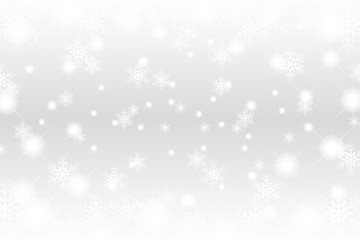 Naklejka na ściany i meble #Background #wallpaper #Vector #Illustration #design #free_size White snow season,ice crystal,winter,snowflake,snowy,fallen snow,pattern,cold,light,bright,gradation,copy space,christmas,sky,silver