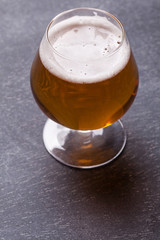 Strong beer on blackboard