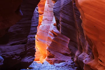 Deurstickers Canyon Slot-canyon