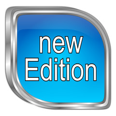 New Edition Button - 3D illustration