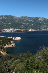 Fototapeta na wymiar The coastline of the Adriatic