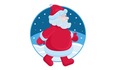 Иллюстрация Дед Мороз. Вектор Дед Мороз.