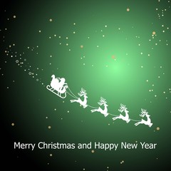 Merry Christmas! Christmas background. Happy Christmas companions.. Vector illustration.