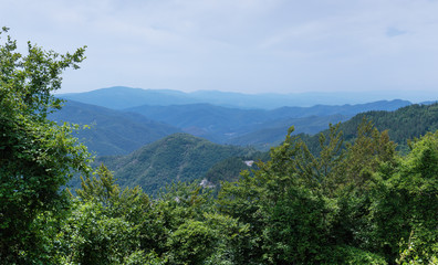 Italian landscape in Tuscany