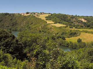 Fototapeta na wymiar creuse valley france