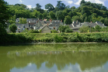 Fototapeta na wymiar chateau d'usse loire valley france