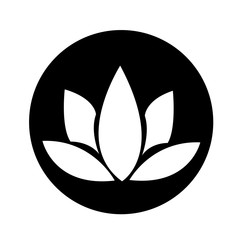 lotus icon illustration design