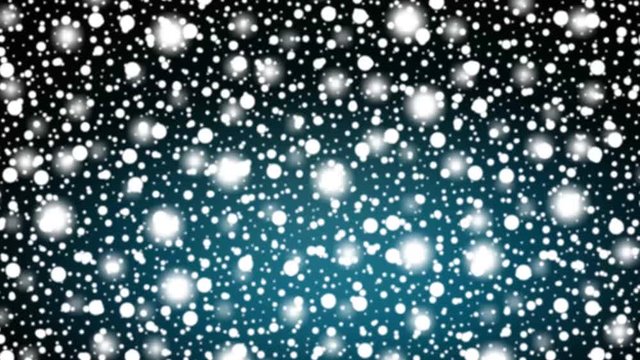 neige qui tombe