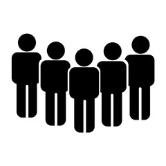 People icon illustration design