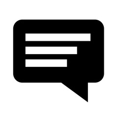 Speech bubble icon illustration design