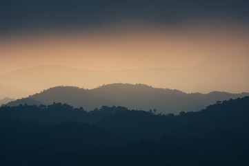 Phu Langka at Sunrise