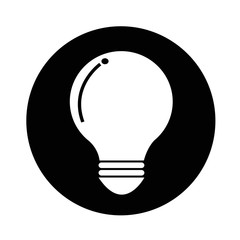 bulb icon illustration design