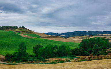 Picturesque landscape of Spain