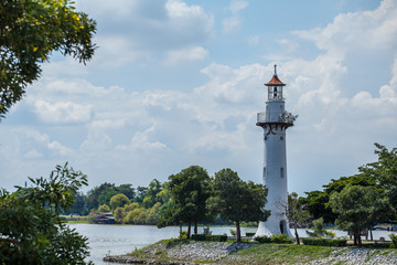  The lighthouse in Thailand's Phra Nakhon Si Ayutthaya Province.