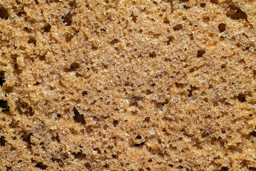 Oat cookie. Texture close-up. Flat view.