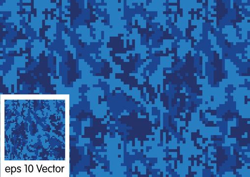 Camouflage pattern, vector