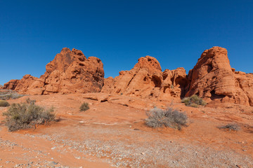Fototapeta premium Valley of Fire State Park Nevada Scenic Landscape