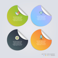 Infographic Templates for Business. Can be used for website layo