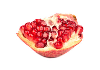 Slice of pomegranate