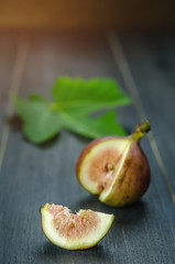 Healthy  fig fruit