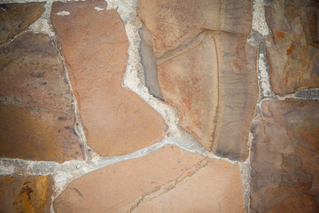 Stone Cladding wall texture design.