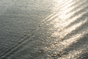 Waves & ripples on the surface of 