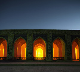 Ancient building in the city of Bukhara, Uzbekistan