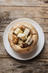 mushroom and cheese autumn ingredients