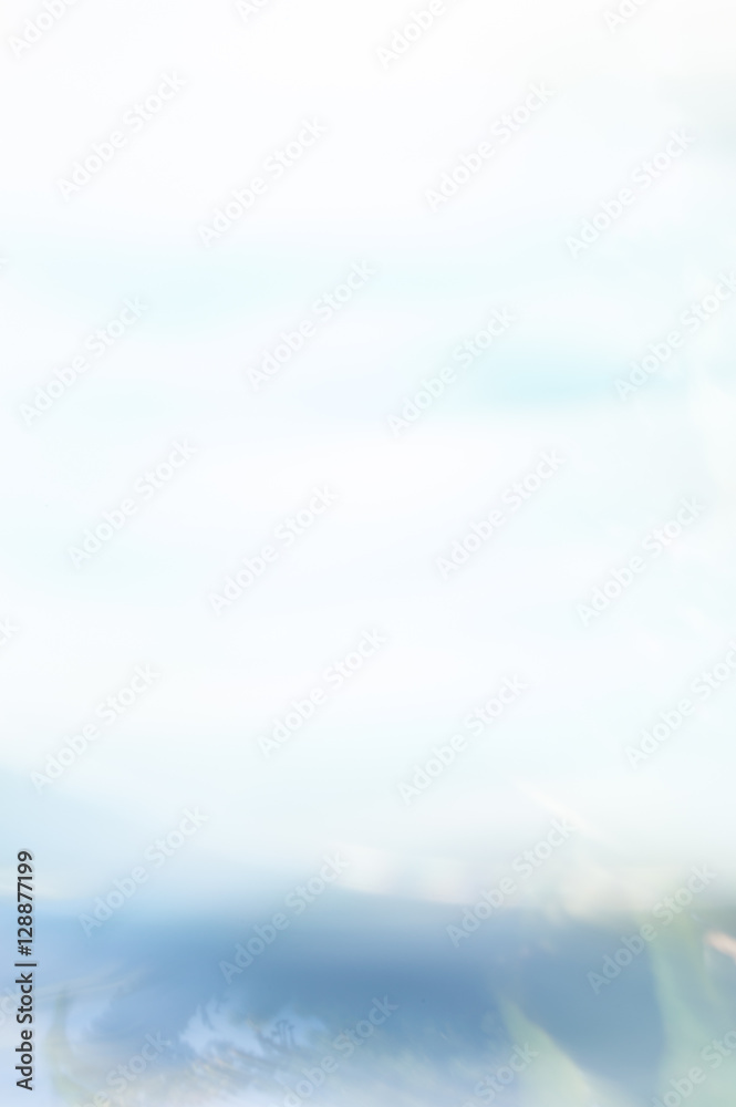 Canvas Prints blurred abstract background. pale blue and white.
